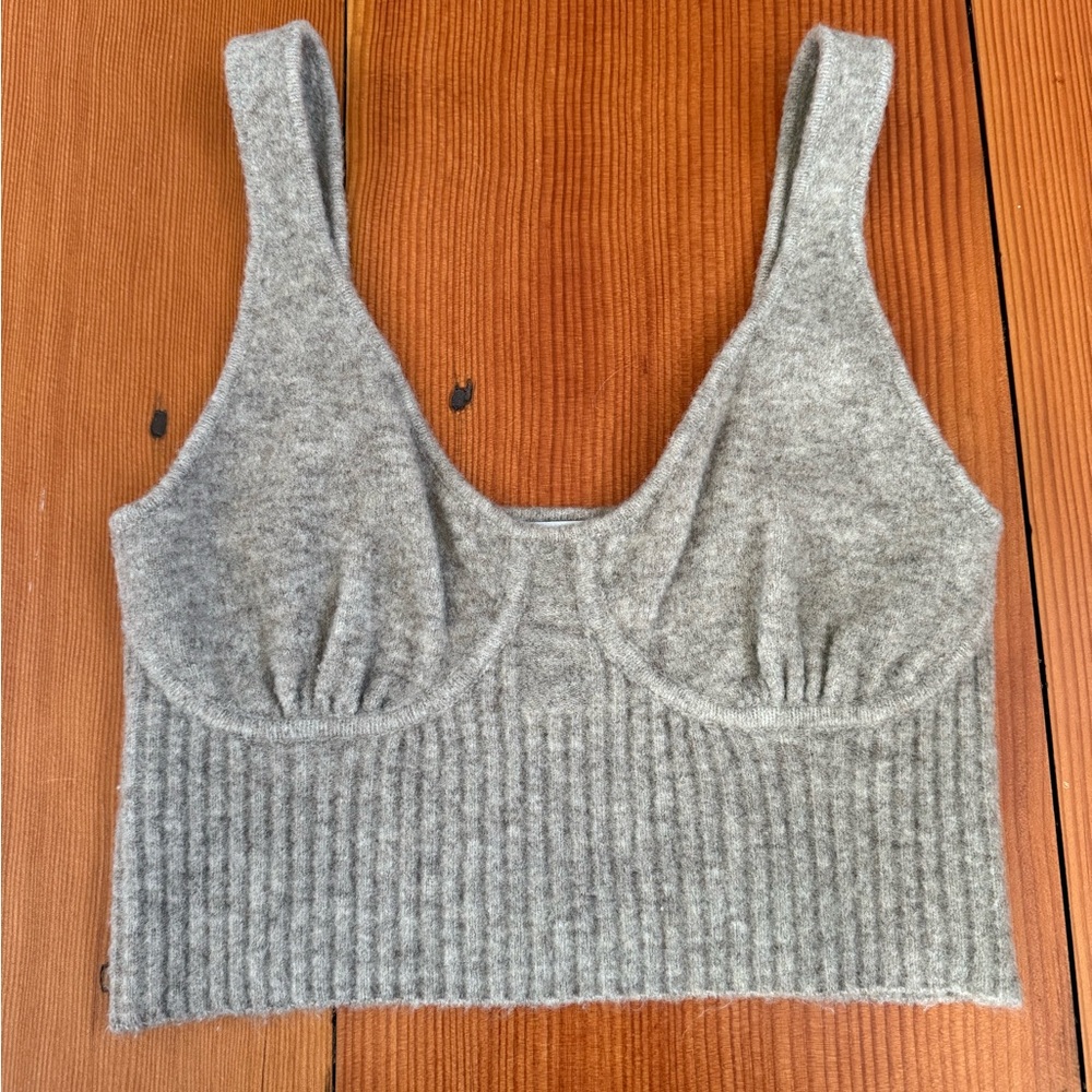 Zara cropped tank S
